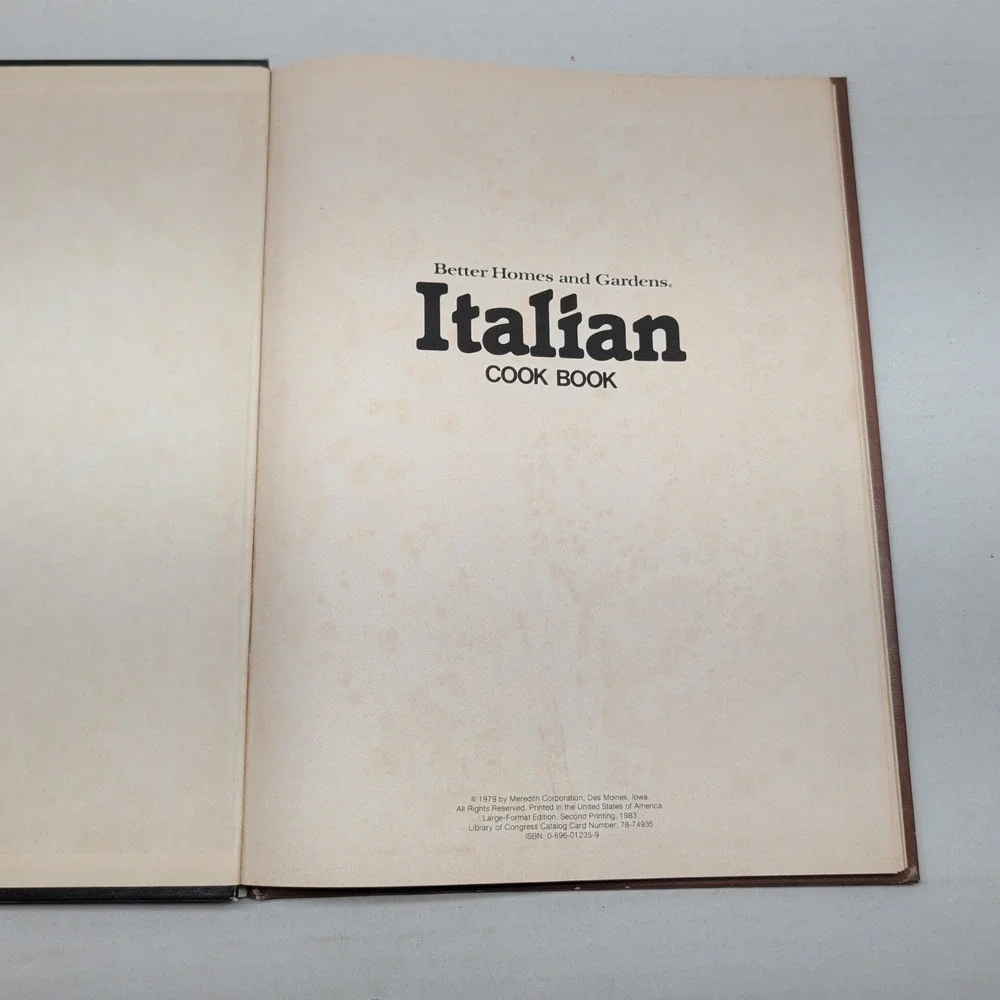 Lot of 3 Better Homes and Garden Cookbooks‎ 1983 Large Format Printing